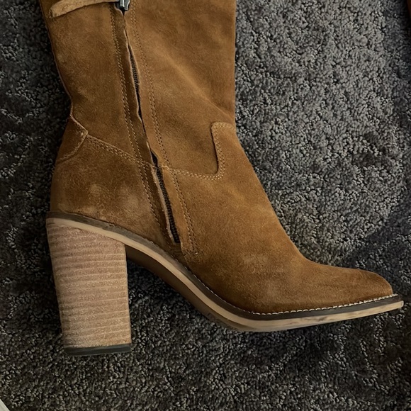 STEVE MADDEN OVER THE KNEE SUEDE BOOTS - ORLANDO - Picture 4 of 7